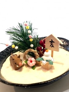 ミニチュアドールハウス教室「お正月飾り」